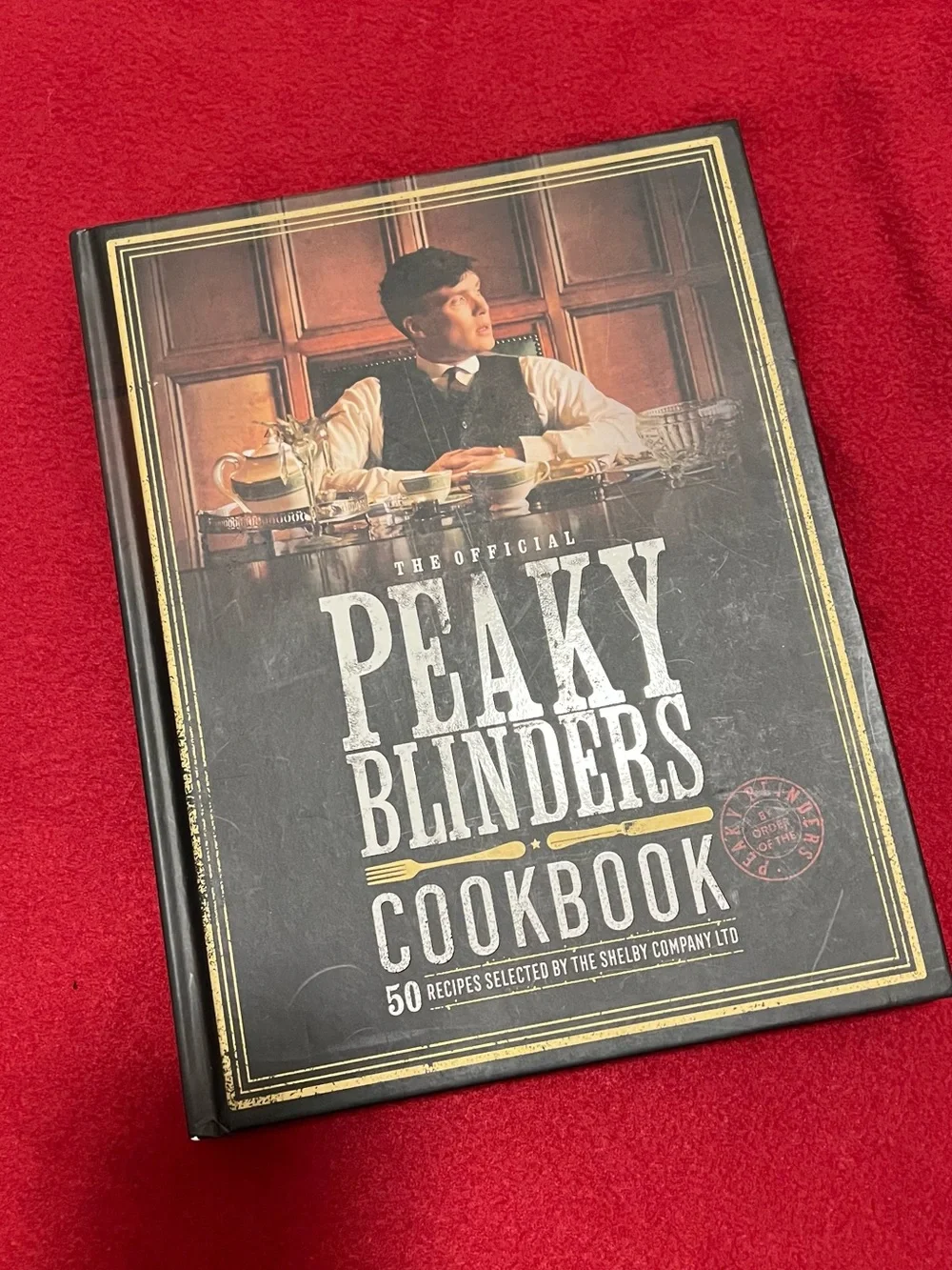 The Official Peaky Blinders Cookbook - 50 Recipes- Hard Cover